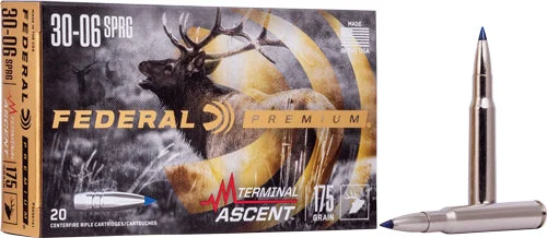 Federal P3006TA1 Premium Terminal Ascent175 Grain .30-06 Springfield