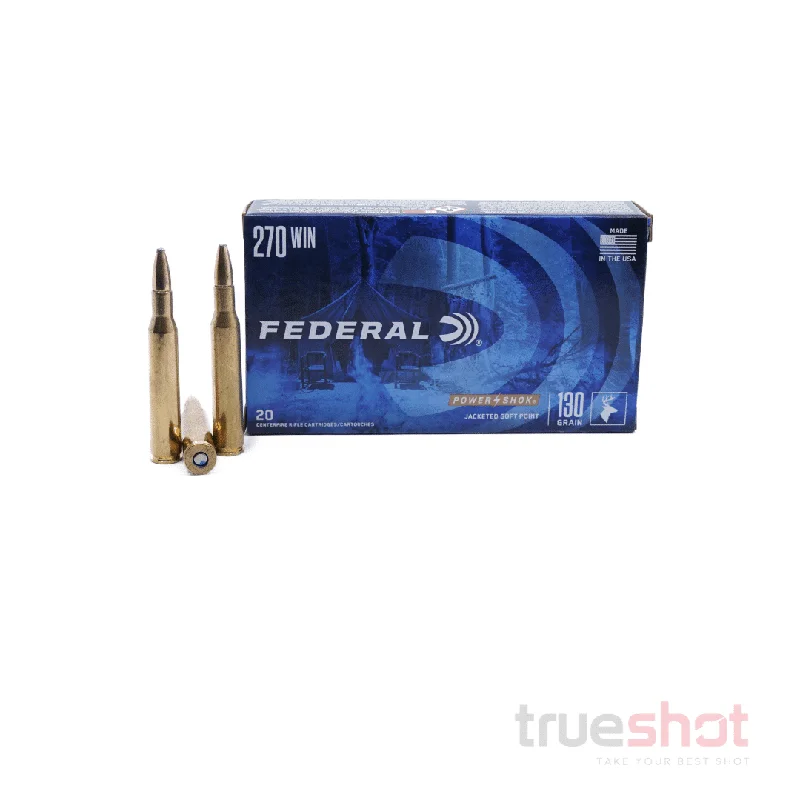 Federal Power-Shok 270 Win 130 Grain SP – High Performance Ammunition
