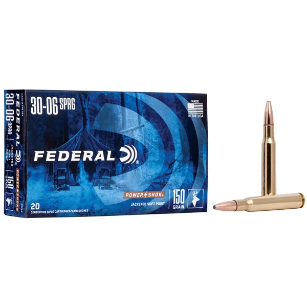 FEDERAL POWERSHOK 30-06 150GR SP 20RD