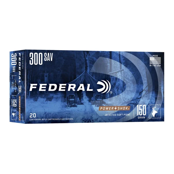 FEDERAL POWERSHOK 300SAV 150GR SP 20RD