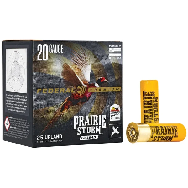 FEDERAL PR STORM 20GA 2.75" #5 LD 25RD
