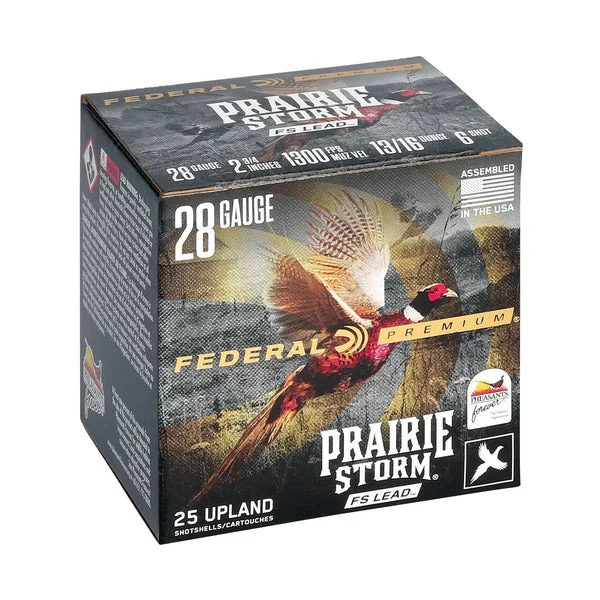 FEDERAL PR STORM 28GA 2.75" #6 LD 25RD
