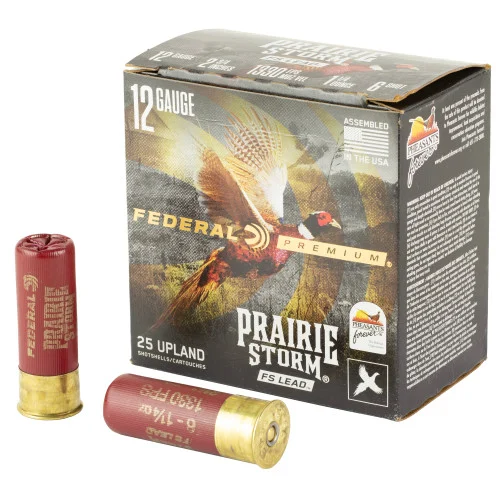 Federal Prairie Storm 12 Ga, 3", 1 1/4 oz, 6 Shot, 25rd Box