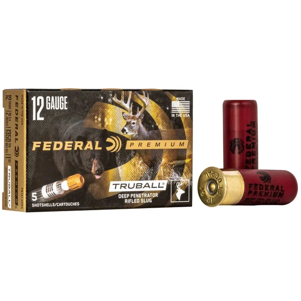 FEDERAL PREMIUM 12GA 2.75" TRUBALL SLUG 5RD