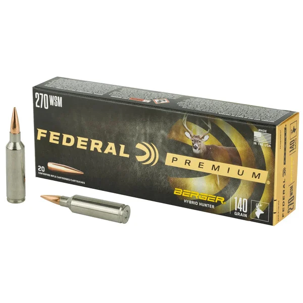 FEDERAL PREMIUM 270WSM 140GR HYB HR 20RD
