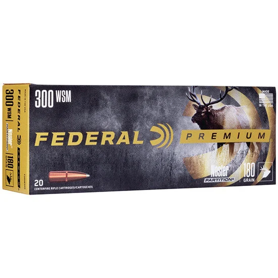 Federal Premium .300 WSM 180 gr JSP ammo