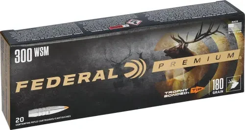 FEDERAL PREMIUM 300 WSM 180GR TROPHY POLY TIP 20RD