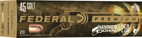 Federal Premium Hammer Down .45 Long Colt 250 gr BHP ammo