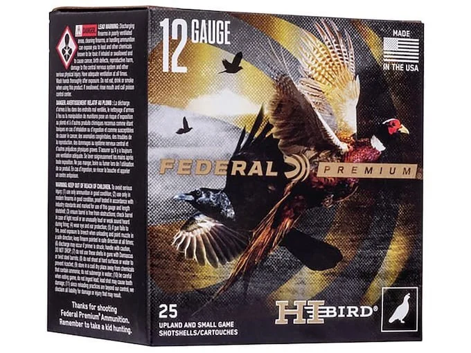 Federal Premium Hi-Bird Dove, Pigeon, and Upland Ammunition 12 Gauge 2-3/4″