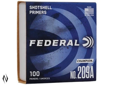 FEDERAL PRIMER 209A SHOTSHELL