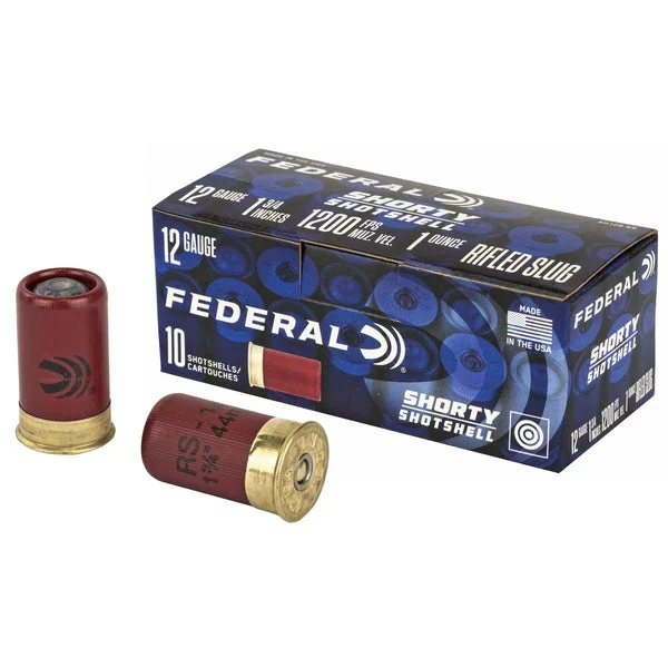 FEDERAL SHORTY SS 12GA 1.75" RFL SLUG 10RD