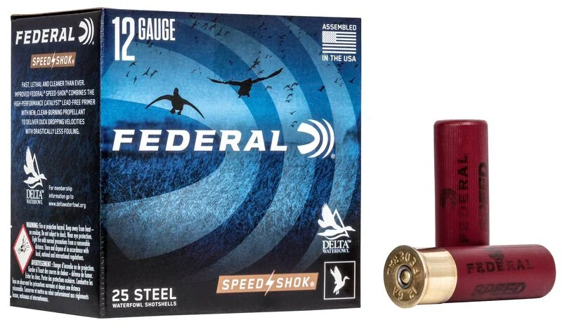 Federal Speed-Shok 12 Gauge 3″ 1 1/4 oz 2 Shot – Reliable Waterfowl Ammo