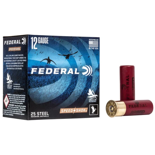 FEDERAL SPEED SHOK 12GA 3" #2 25RD