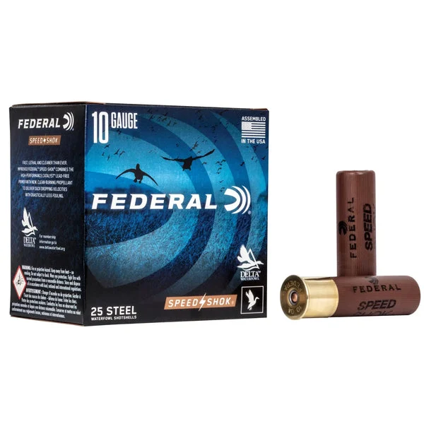 FEDERAL SPEED SHOK BB 10GA 3.5" 25RD