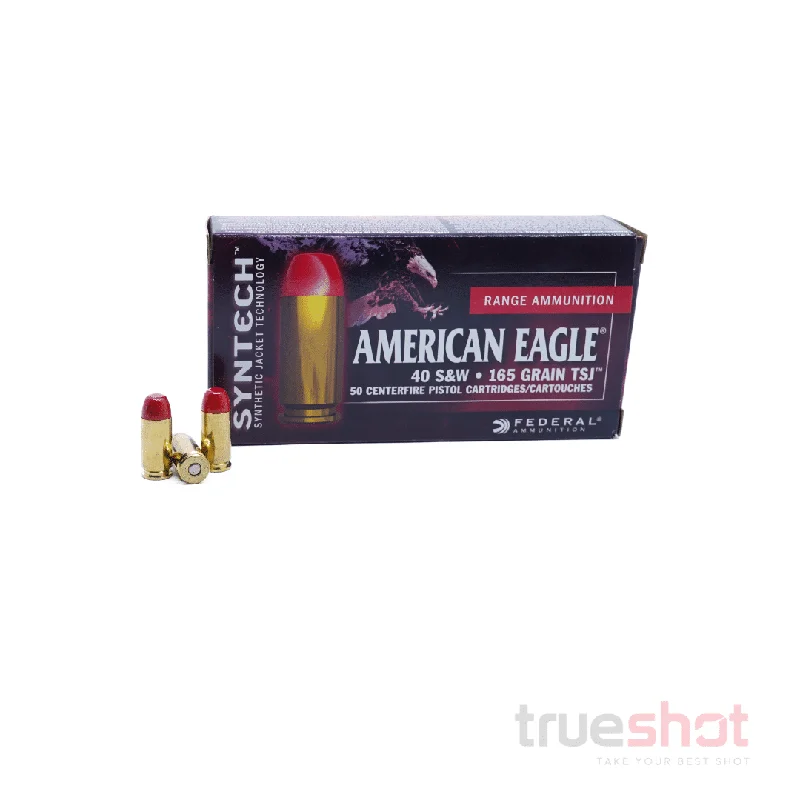 Federal Syntech 40 S&W 165 Grain TSJ – High-Quality Ammunition for Superior Performance
