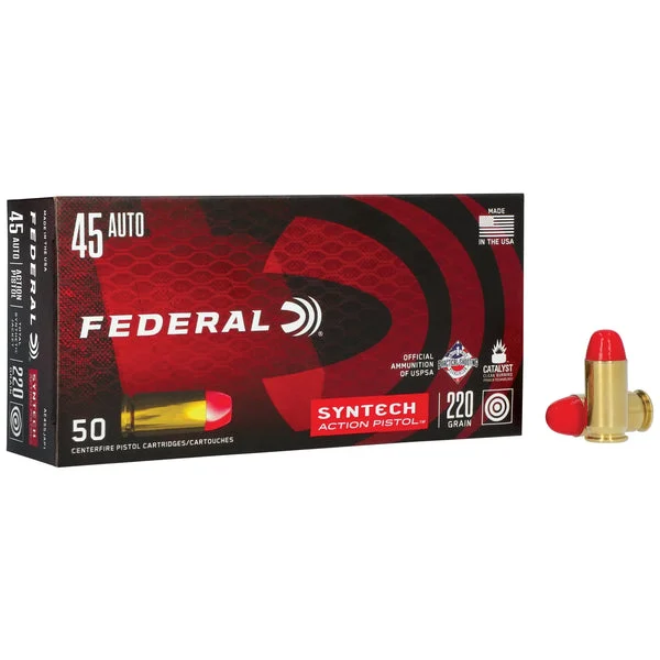 FEDERAL SYNTECH 45ACP 220GR TSJ 50RD