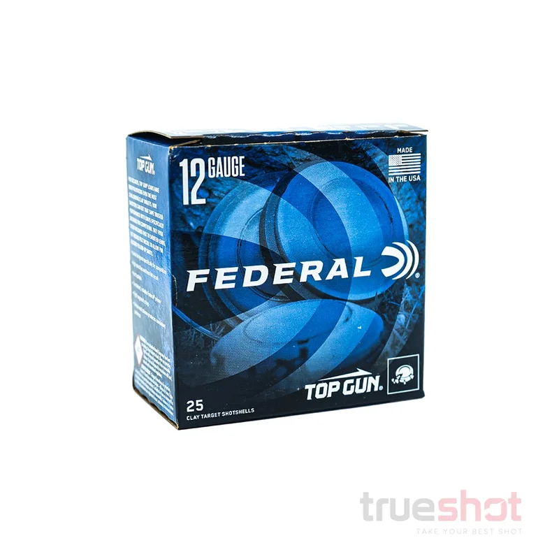 Federal Top Gun 12 Gauge #7.5 Shot 2.75″ 1-1/8 oz. 1200 FPS