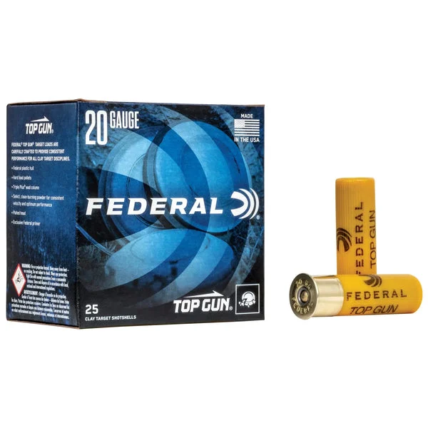 FEDERAL TOP GUN 20GA 2.75" #8 25RD