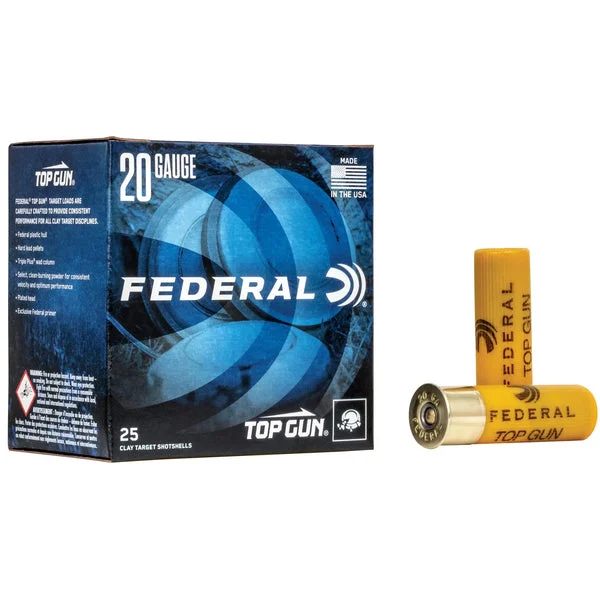 FEDERAL TOP GUN 20GA 2.75" #9 25RD