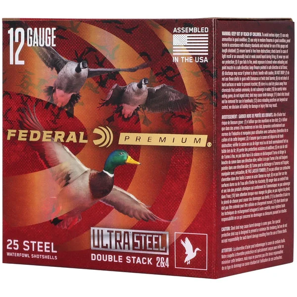 FEDERAL ULTRA STEEL FLT CTRL 12GA 3" 1.25OZ #2/#4 25RD