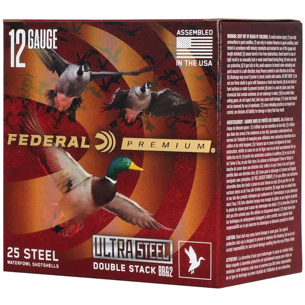 FEDERAL ULTRA STEEL FLT CTRL 12GA 3" BB/#2 25RD