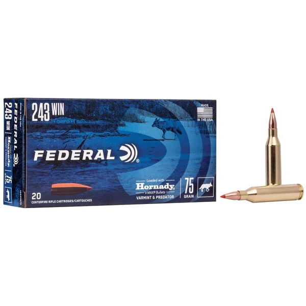FEDERAL V&P 243WIN 75GR V-MAX 20RD