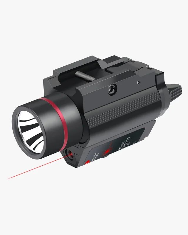 Feyachi LF-38 Red Laser Flashlight Combo – 200 Lumen Tactical