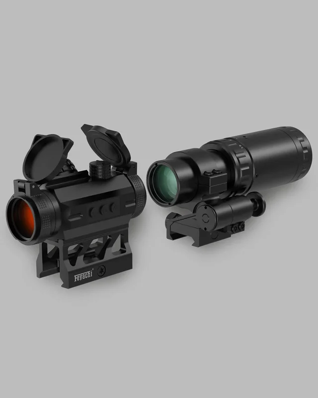 Feyachi V30&M37 Red Dot & Magnifier Combo – Co-Witness Kit