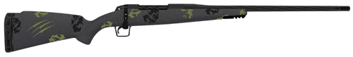 Fierce Twisted Rogue 7mm Backcountry 20" Armour Lube Black Steel Threaded Barrel, Drilled & Tapped Steel Receiver, LR Negative Comb Forest Camo Carbon Fiber Stock