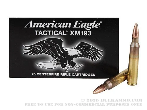 500Rounds of .223 Ammo by Federal - 55gr FMJBT