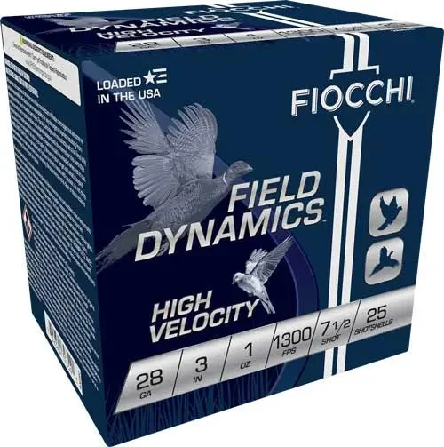 FIOCCHI 28GA 3" 1OZ #7.5 1300FPS 25RD