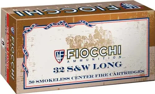 FIOCCHI 32 S&W LONG 97GR FMJ 50RD