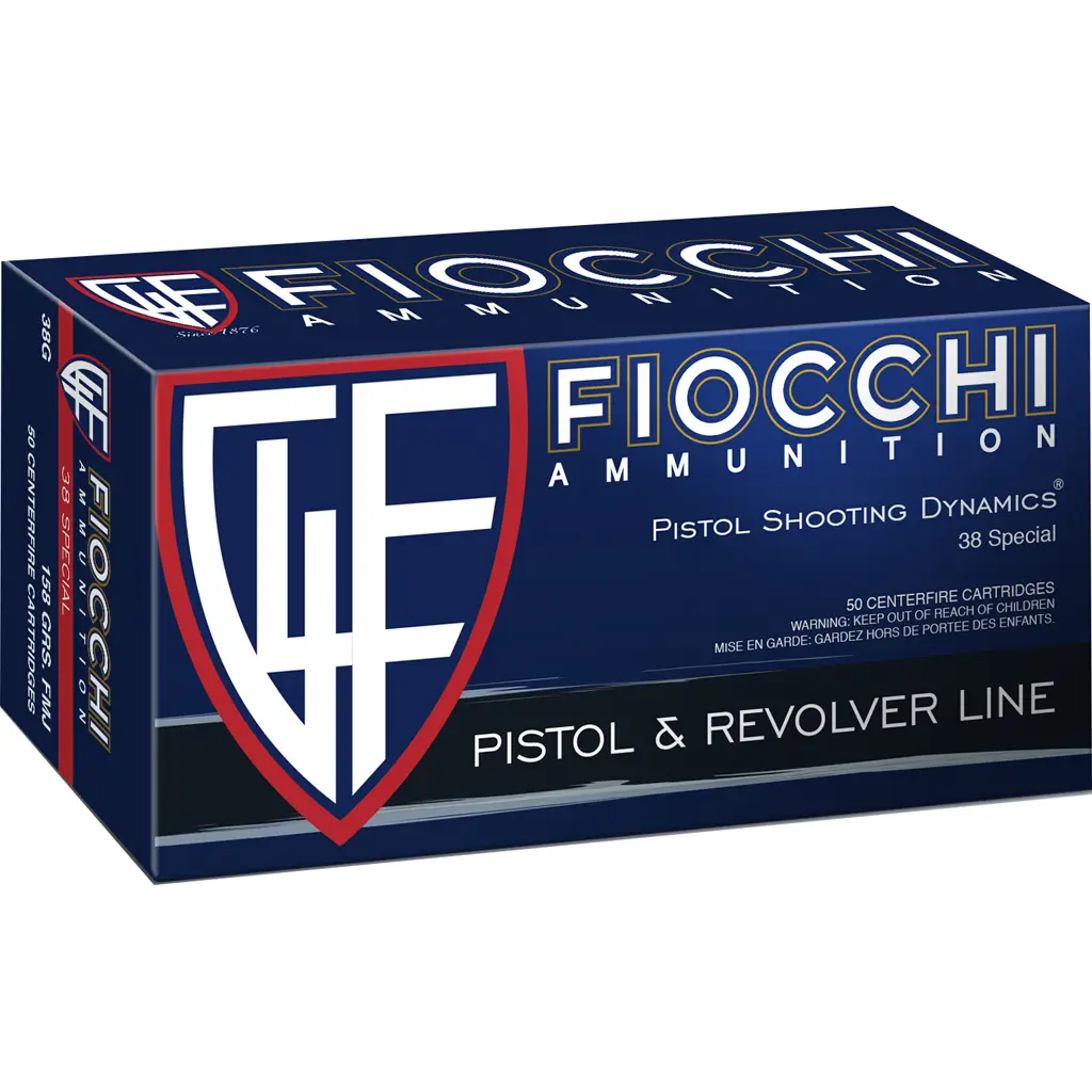 Fiocchi 38G Training Dynamics 38 Special 158 gr FMJ