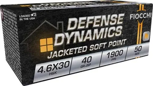 FIOCCHI 4.6X30 40GR JSP 50RD