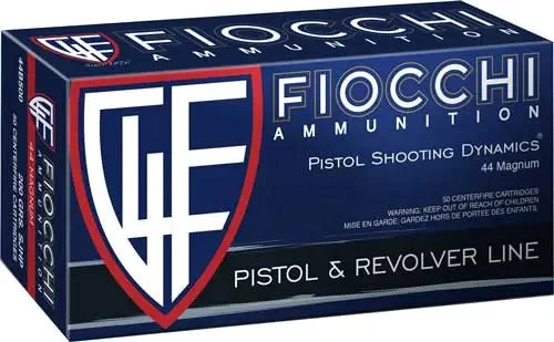 FIOCCHI 44 REM MAG 200GR SJHP 50RD