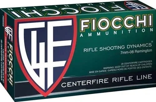 FIOCCHI 7MM-08 REM 139GR PSP 20RD