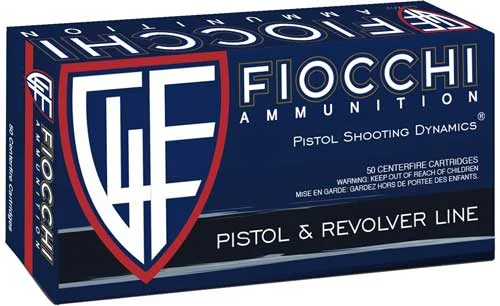 Fiocchi 9mm Luger FMJ 158gr Ammo