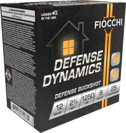 Fiocchi Home Defense 12 Gauge 9oz 2.75in Shotgun Ammunition