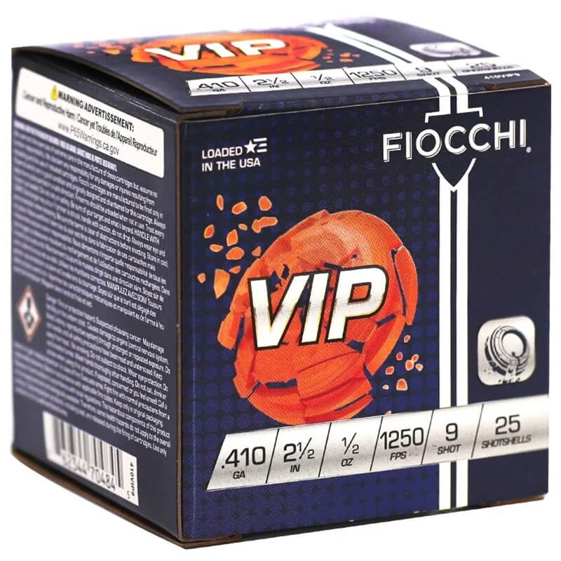 Fiocchi VIP 410 Ga 2 1/2″ #9 Shot