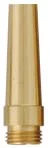 Flask Spout, 15 grains,10-1mm standard threadfits replica flasks from Italy,solid brass, made in the U.S.A.