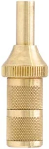 Flint Lock Priming Valve,dispenses 3 grain weight,fits 19/64" hole, solid brass