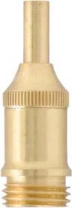 Flint Priming Valve,dispenses 3 grain weight,10-1mm thread fits large flasks, brass