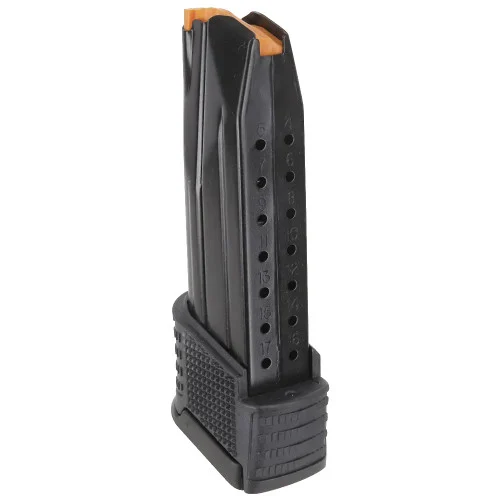 FN 509C Magazine 9mm, Black, Polymer Baseplate, 17rd