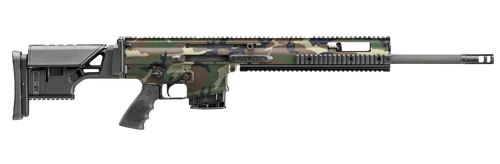 FN SCAR 20S 308 Winchester, 20" Threaded Barrel, Woodland Camo, 10rd