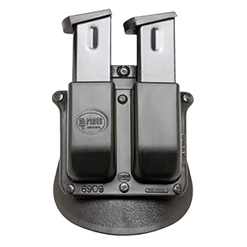 Fobus 6909NDBH Double 9mm Luger/40 S&W Single Stack Plastic Black