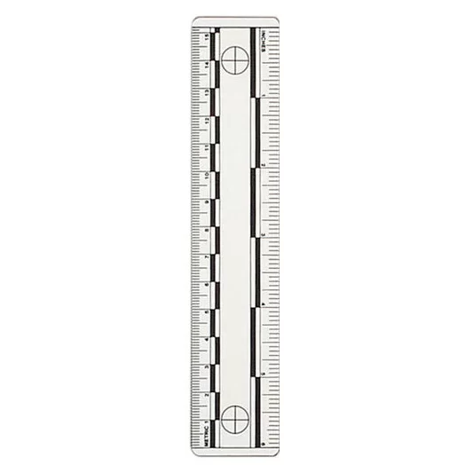 Forensics Source White 6″ Ruler
