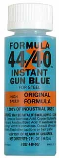 Formula 44/40 Instant Gun Blue,2 oz. bottle