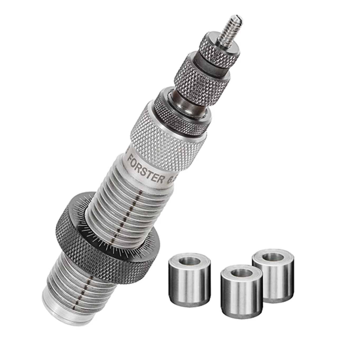 Forster Full Length Bushing Die Kit with 3 Bushings – 6MM Creedmoor