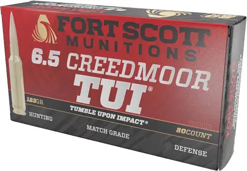 FORT SCOTT 6.5 CM 123GR TUI SOLID COPPER 20RD