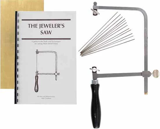 Four Piece Jeweler's Saw Setfor Cutting Inlays